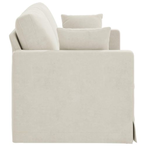 Диван Крем 158 x 78 x 80 см Кадифе