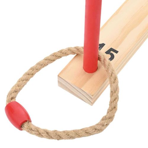 Комплект за игра с пръстени Многоцветен 41 x 41 x 16 см