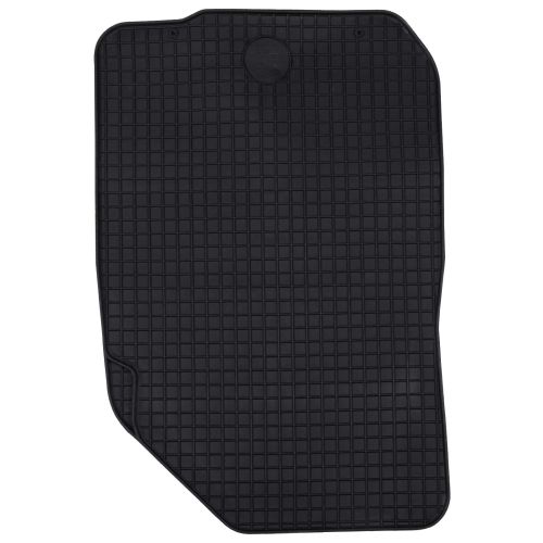 Автомобилен килим 4 pcs Черно Каучук