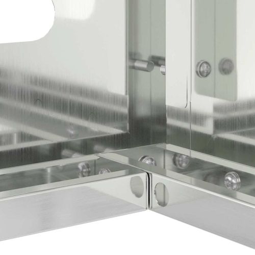 Покритие за климатик Сребрист 100 x 50 x 70 cm