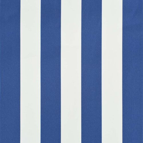 Сенник с падащо рамо, 150x150 см, синьо и бяло