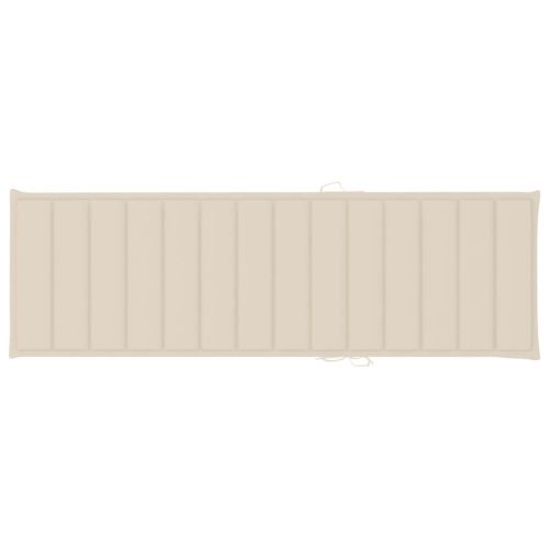 Градински шезлонг с шалте, акациево дърво масив