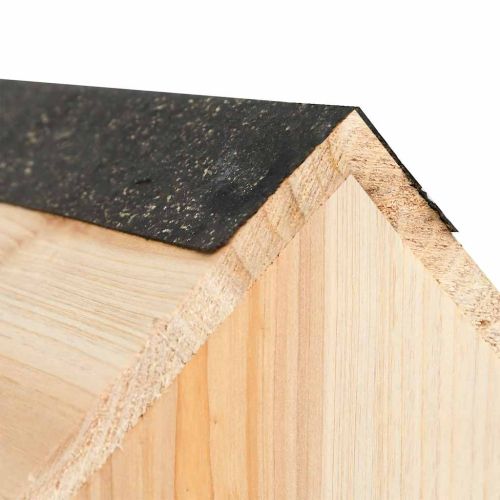 Къщичка за катерички, чам масив, 26x25x29 см