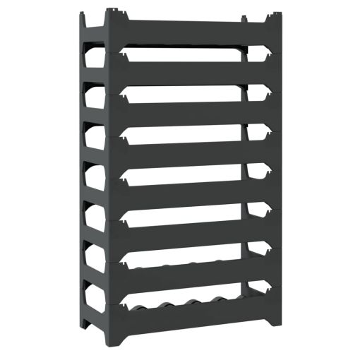 Поставка за вино за 48 бутилки PP с възможност за подреждане