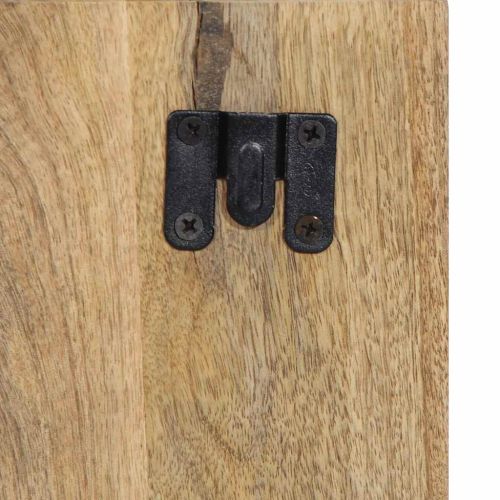 Нощно шкафче 50x27x50 cm Масивна груба дървесина Манго