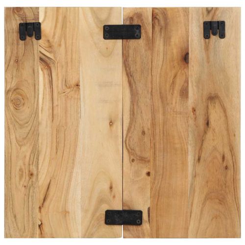 Нощно шкафче, 50x27x50 см, акация масив