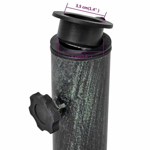 Основа за чадър, чугун, 12 кг, 48 см