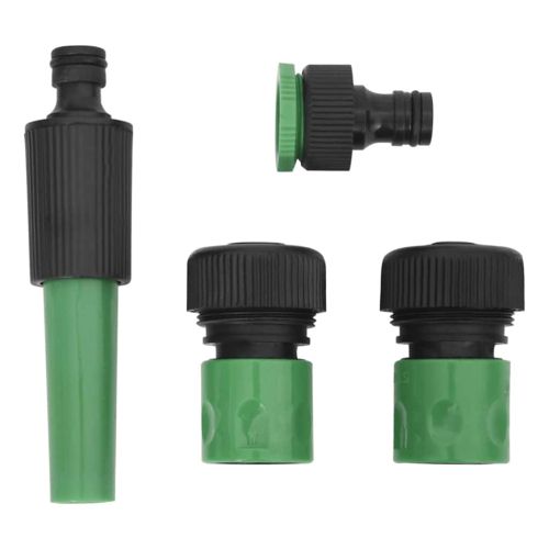 Свободностояща макара за маркуч със зелен маркуч 0,5" 30 м PVC