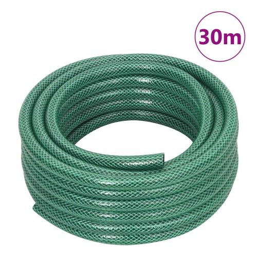 Свободностояща макара за маркуч със зелен маркуч 0,5" 30 м PVC