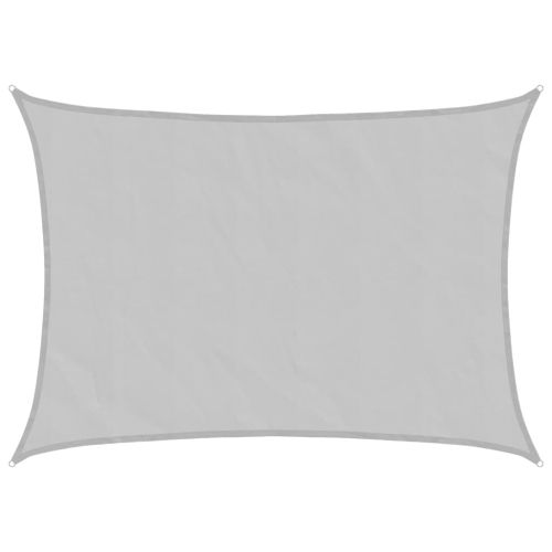 Слънцезащитно платно светлосиво 7x5 м 100% полиестер Оксфорд