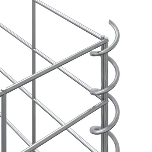 Габиони повдигнати лехи, 4 бр, 30x30x50/100/150/200 см, желязо