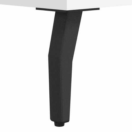 Висок шкаф, бял, 69,5x34x180 см, инженерно дърво