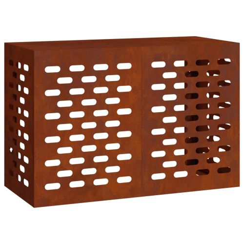 Покритие за климатик Ръждясало 90 x 40 x 60 см