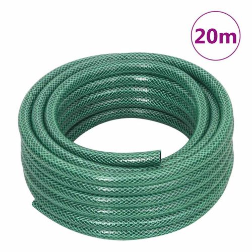 Свободностояща макара за маркуч със зелен маркуч 0,5" 20 м PVC