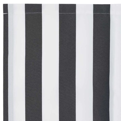 Резервен плат за тента Антрацит и бяло 235 x 195 см Полиестер