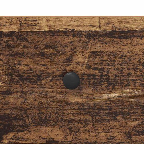 Конзолна маса Старо дърво 75 x 34,5 x 75 см Инженерно дърво