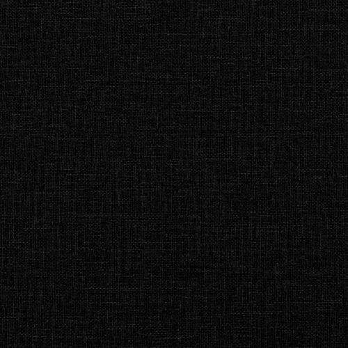 Г-образно разтегателно канапе черно 275x140x70 см плат