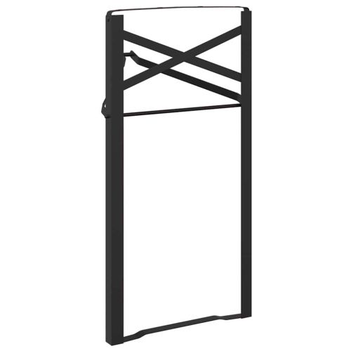 Крак за бирена маса 2 pcs Черно 39 x 3 x 75 см