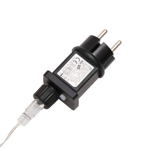 Коледна лампа с LED, сгъваема, жълта, 57 см