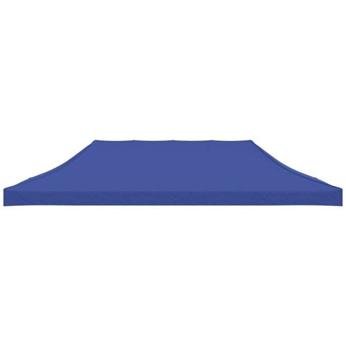 Покривало за парти шатра, 3х6 м, синьо