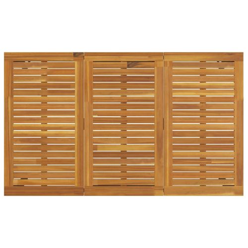 Комплект за хранене в градината 7 pcs Черно