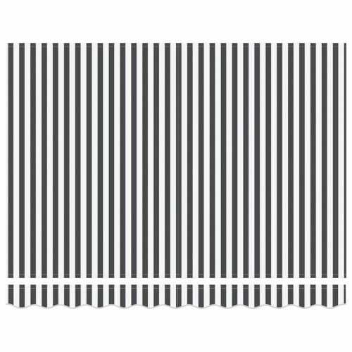 Рамка за сенник Антрацит и бяло 350 x 200 cm