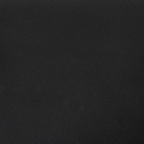 Легло с място за съхранение Черно 135 x 190 cm Изкуствена