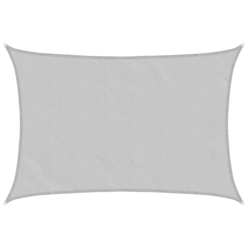 Слънцезащитно платно светлосиво 4x3 м 100% полиестер Оксфорд