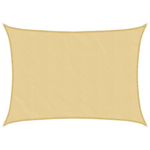 Слънцезащитно платно пясъчно 8x6 м 100% полиестер Оксфорд