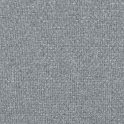 Боксспринг легло с матрак, светлосиво, 120x190 см, плат