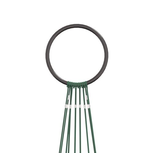 Коледна елха на флагщок, топло бяло, 310 LED, 300 см