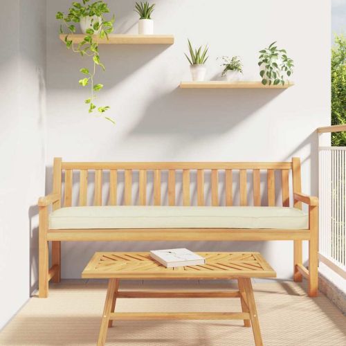 Възглавница за палети Крем 180 x 40 x 8 см Оксфордска тъкан