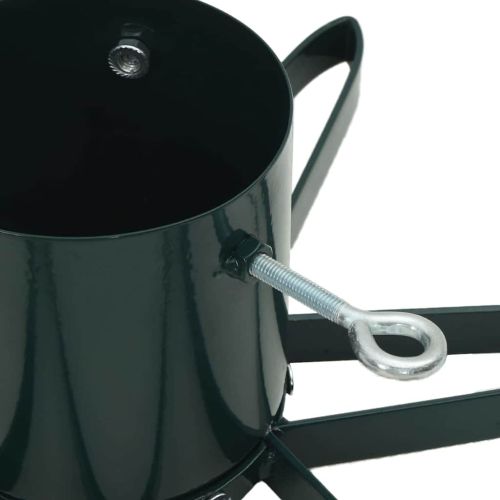 Статив за коледно дърво 1.73 Зелен 50 х 50 х 15,5 см Стомана