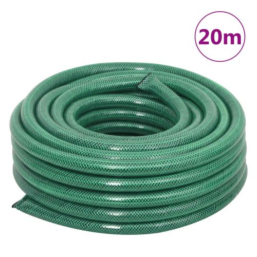 Свободностояща макара за маркуч със зелен маркуч 0,75" 20 м PVC