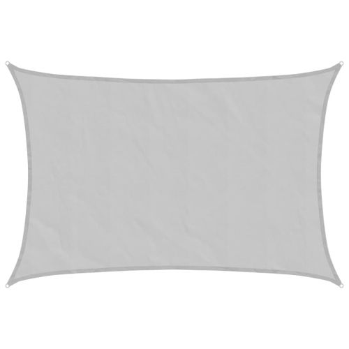 Слънцезащитно платно светлосиво 4,5x3 м 100% полиестер Оксфорд