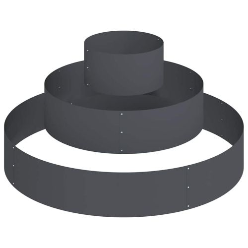 Градинска саксия Антрацит 120 x 120 x 20 см