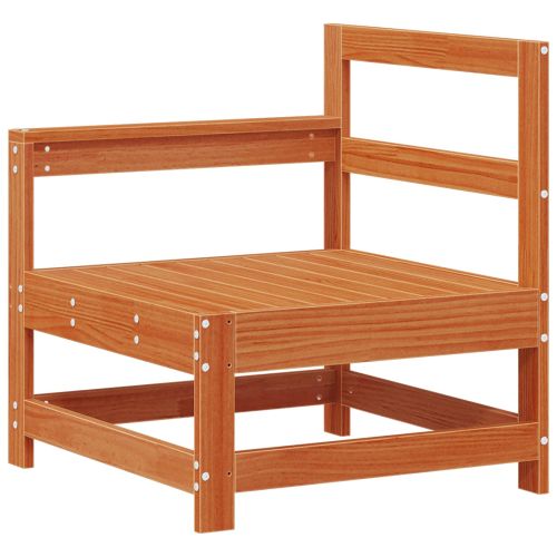 Комплект за почивка в градина 8 pcs Восъчен Кафяв