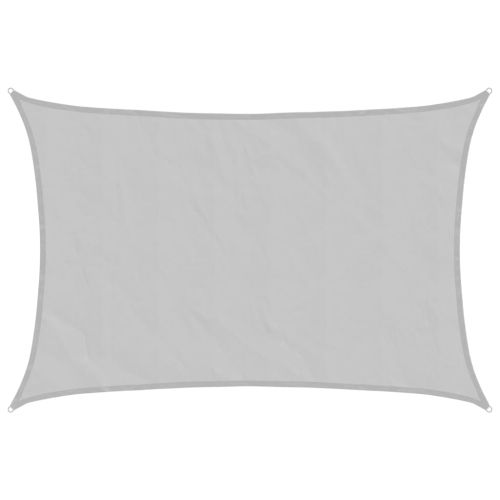 Слънцезащитно платно светлосиво 4x2,5 м 100% полиестер Оксфорд