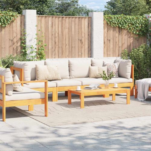 Килими за помещение PALMERAS Бежово 240 x 240 cm Полиестер