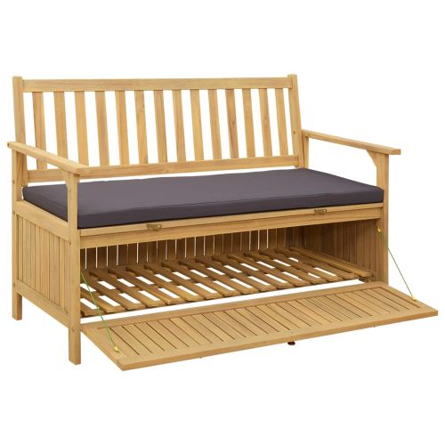 Пейка с място за съхранение с възглавница със съхранение