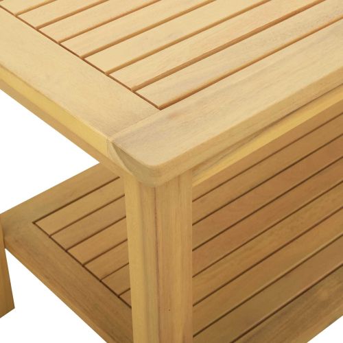 Странична маса Натурален маслен 70 x 40 x 45 см