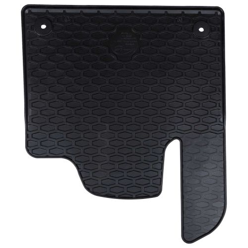 Автомобилен килим 4 pcs Черен Каучук