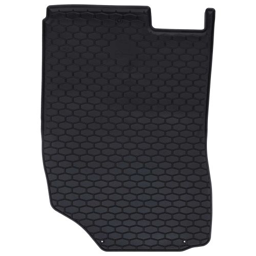 Автомобилен килим 4 pcs Черен Каучук