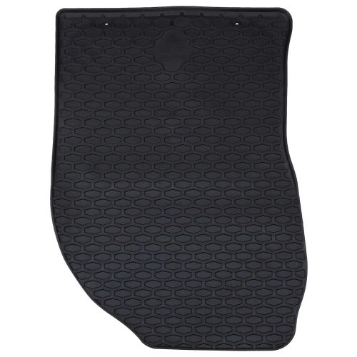 Автомобилен килим 4 pcs Черен Каучук