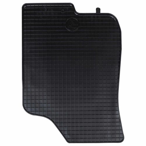 Автомобилен килим 4 pcs Черен Каучук