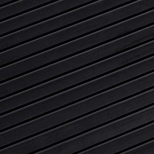 Автомобилен килим 4 pcs Черен Каучук