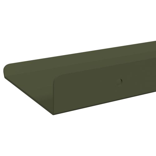 Плаващ рафт 2 pcs Маслинено зелено 30 x 9 x 2,5 см Стомана