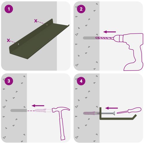 Плаващ рафт 4 pcs Маслинено зелено 30 x 9 x 2,5 см Стомана