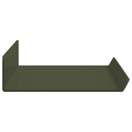 Плаващ рафт 2 pcs Маслинено зелено 40 x 8,5 x 2,5 см Стомана