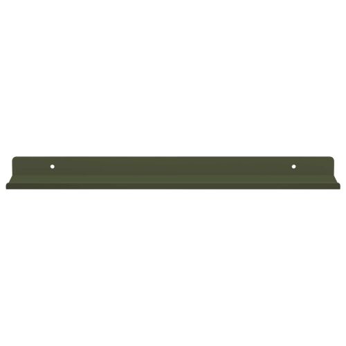 Плаващ рафт 2 pcs Маслинено зелено 40 x 8,5 x 2,5 см Стомана
